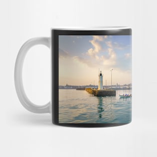 Chalmers Lighthouse Sunset Mug